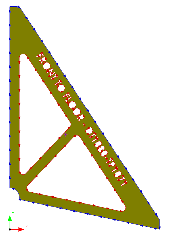 Area Layer (Olive green coloring) Part Area is statically represented by closed paths in the Area Layer