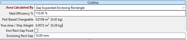 Custom Gap Expanded Rect