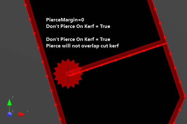 Don't Pierce on Kerf (EXTERNAL CUTS ONLY)