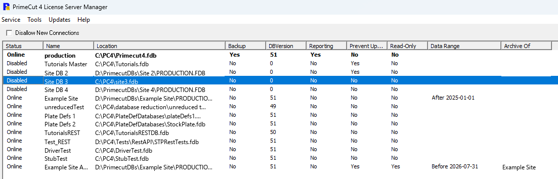 reduce-db-datastores